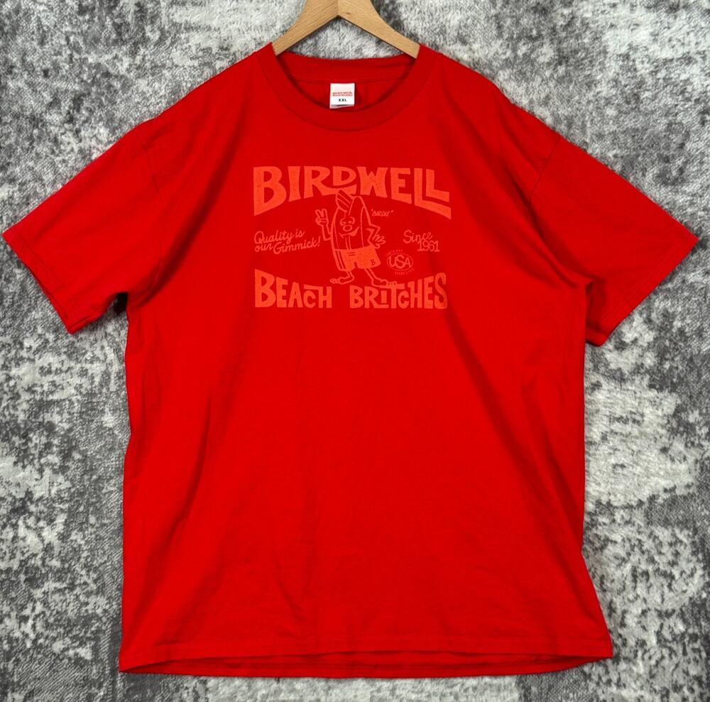 Birdwell Beach Britches T Shirt XXL Mens Birdie Logo Graphic Short Sleeve